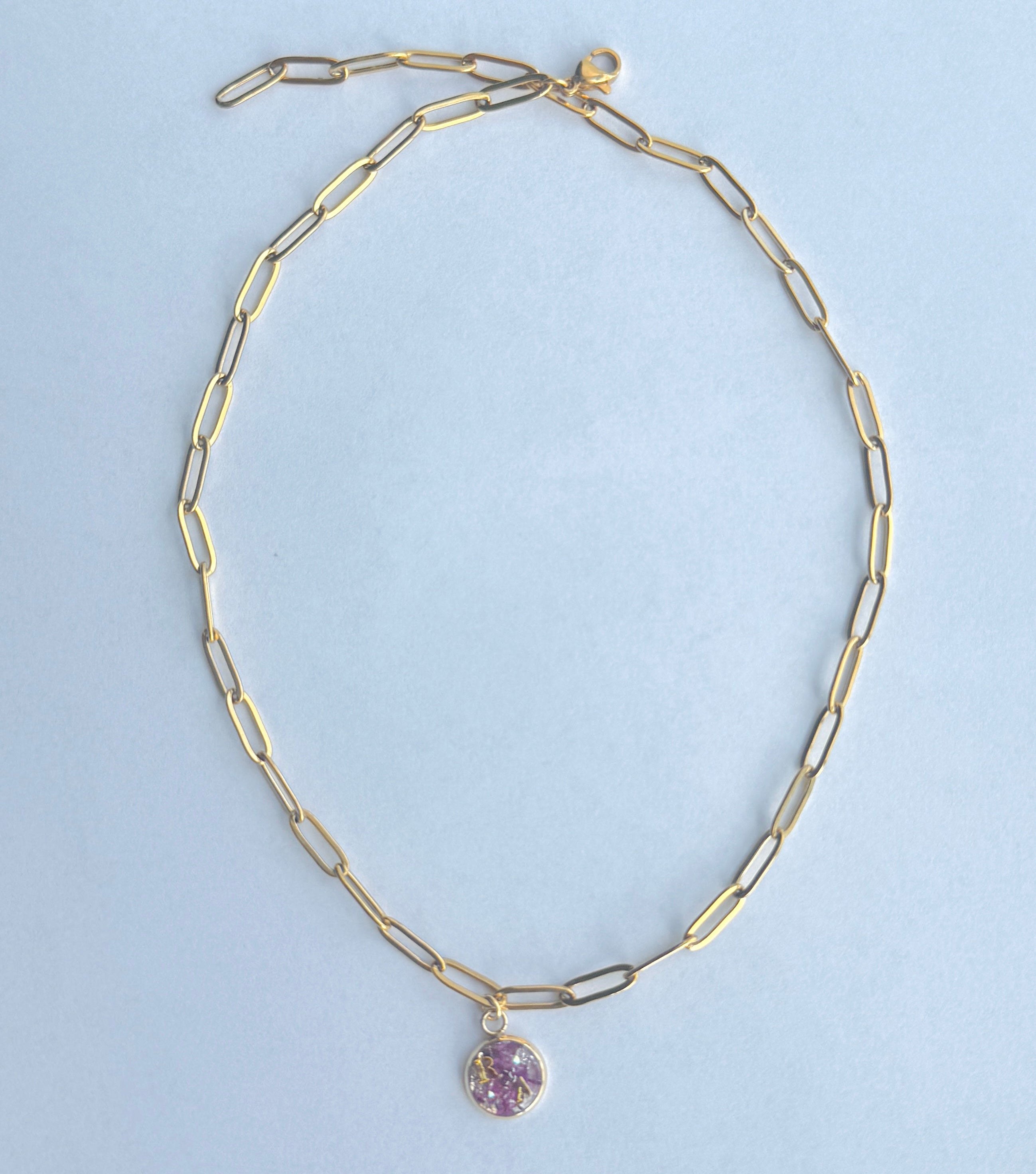 Bubble Necklaces - Fully Customized - Stainless Steel- Single Letters