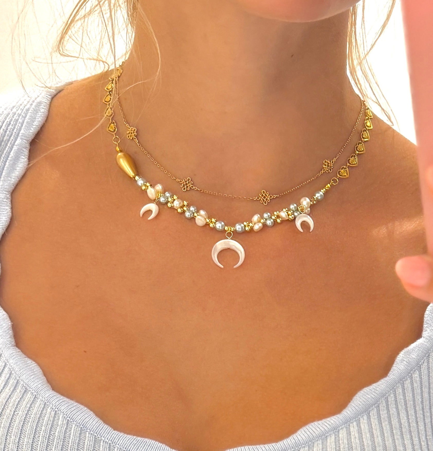 Moon³ Charmed Necklace