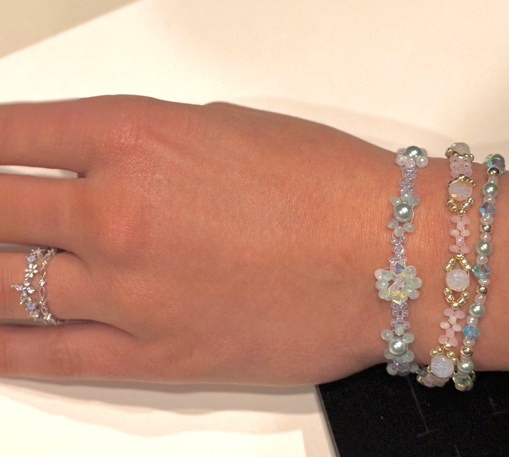 Springtime Full Gift Set - 1 Ring + 3 Bracelets