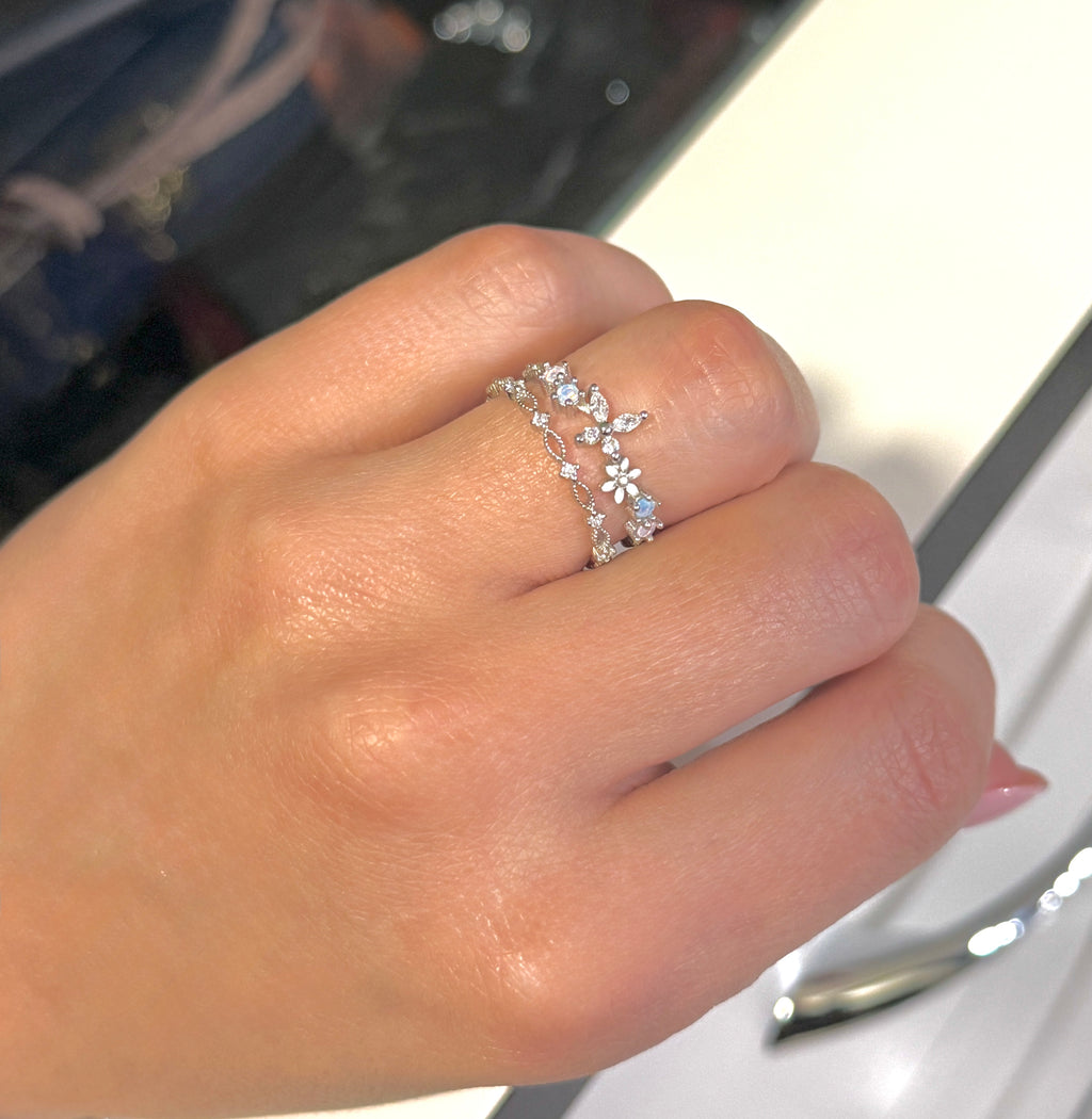 Springtime Full Gift Set - 1 Ring + 3 Bracelets