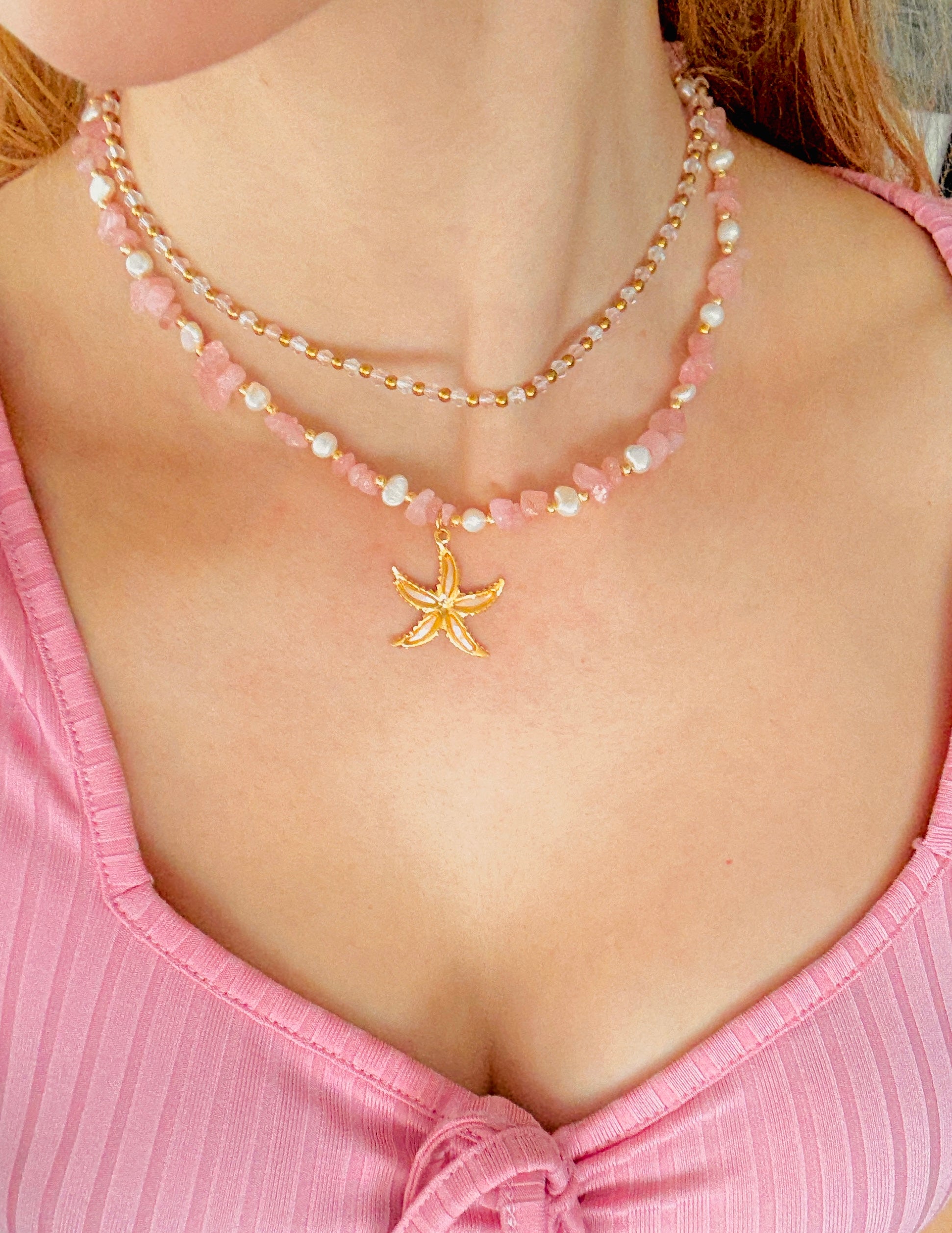 Star Shelly Necklace