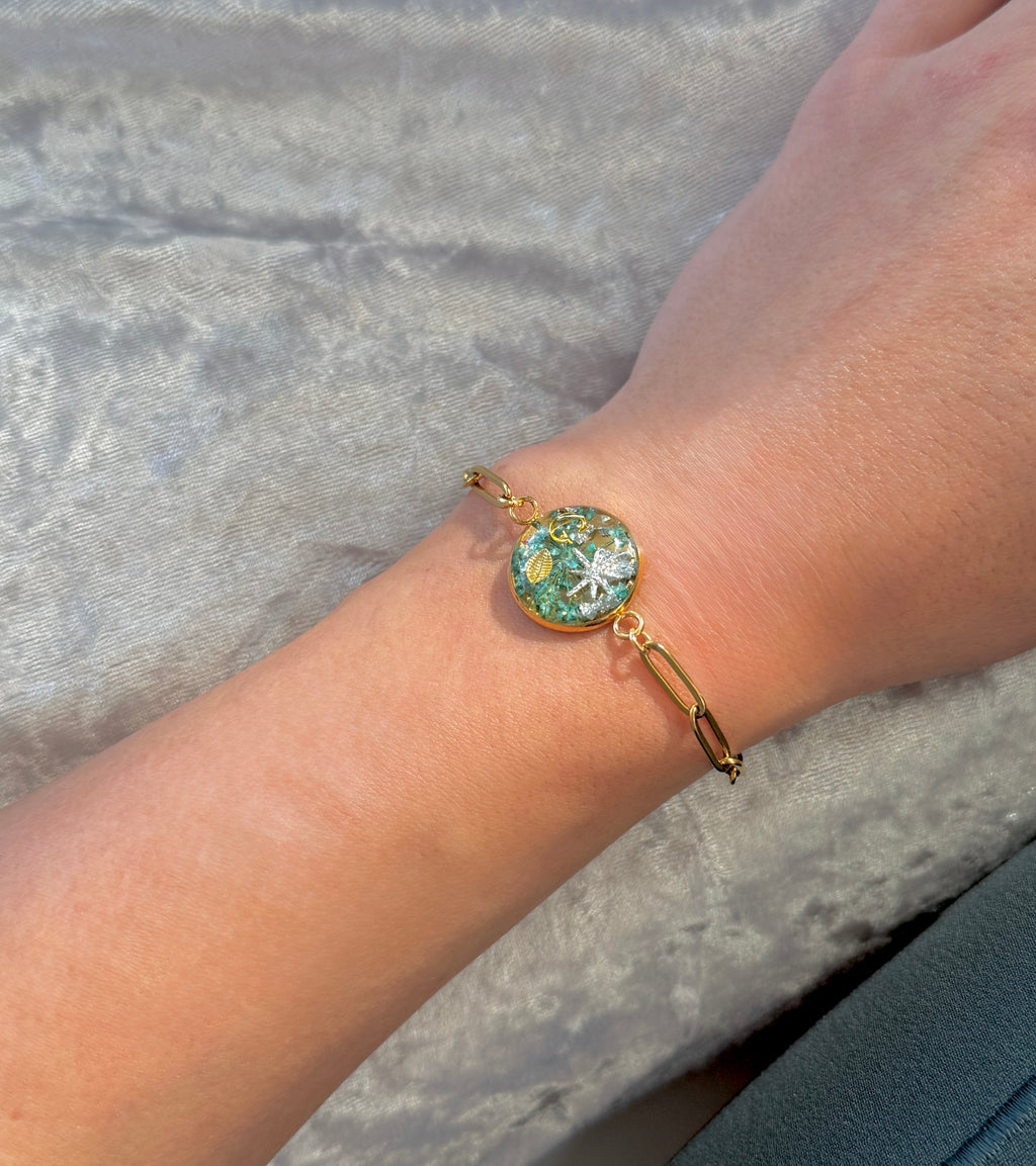 Bubble Bracelets - Fully Customized - Stainless Steel -Name, Initials, Phrase