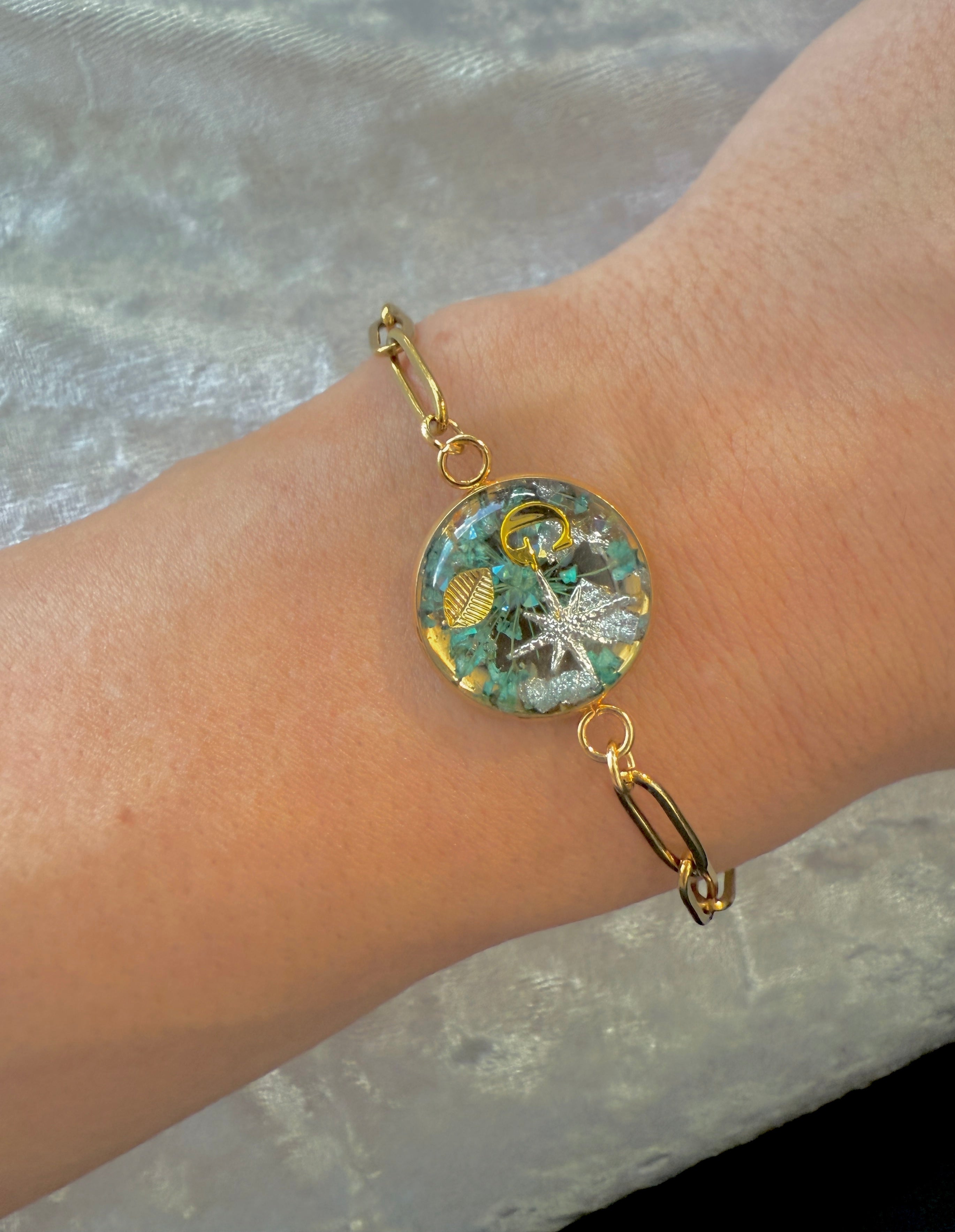 Bubble Bracelets - Fully Customized - Stainless Steel -Name, Initials, Phrase