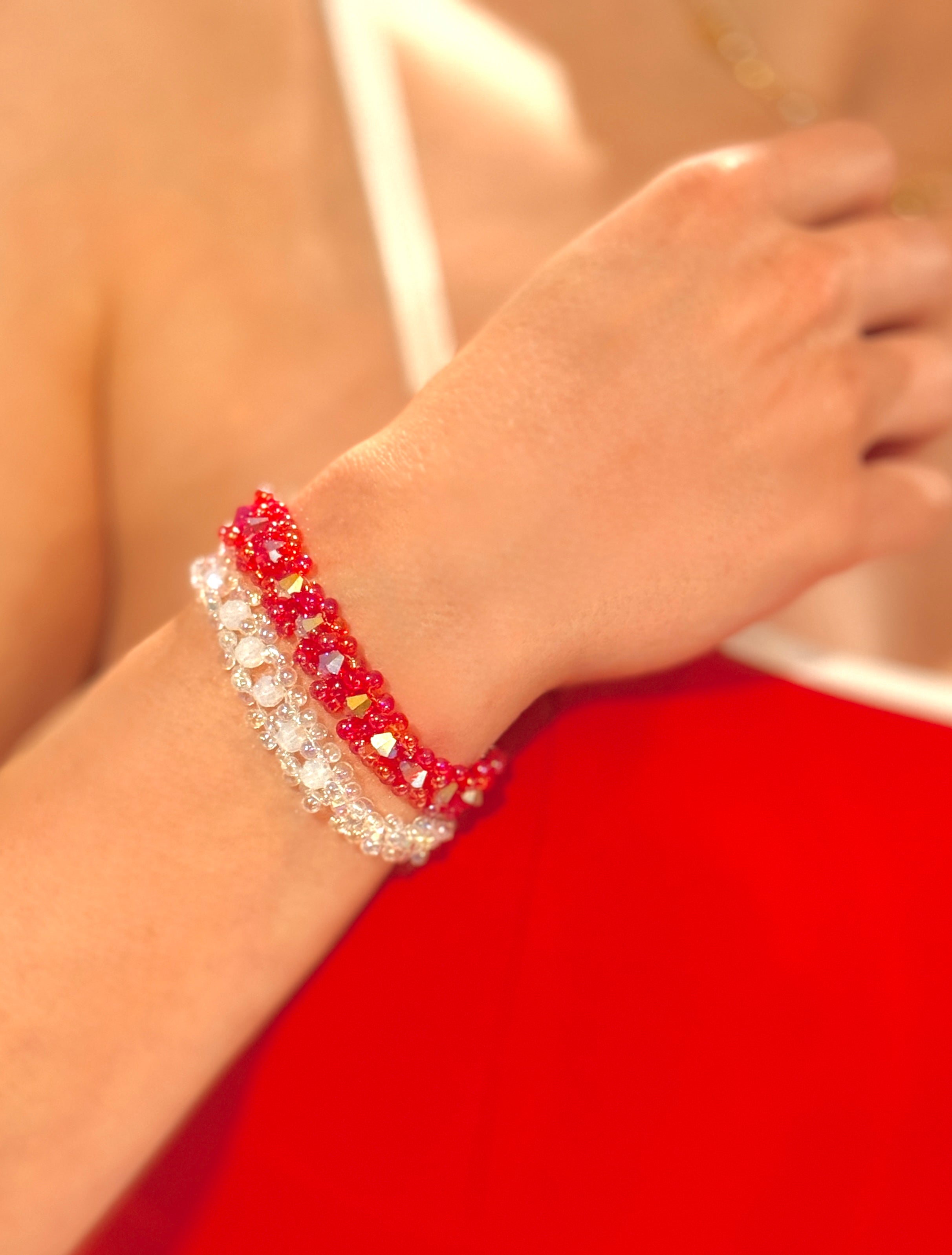 Rave About It Bracelet in Red - Limited Edition Item