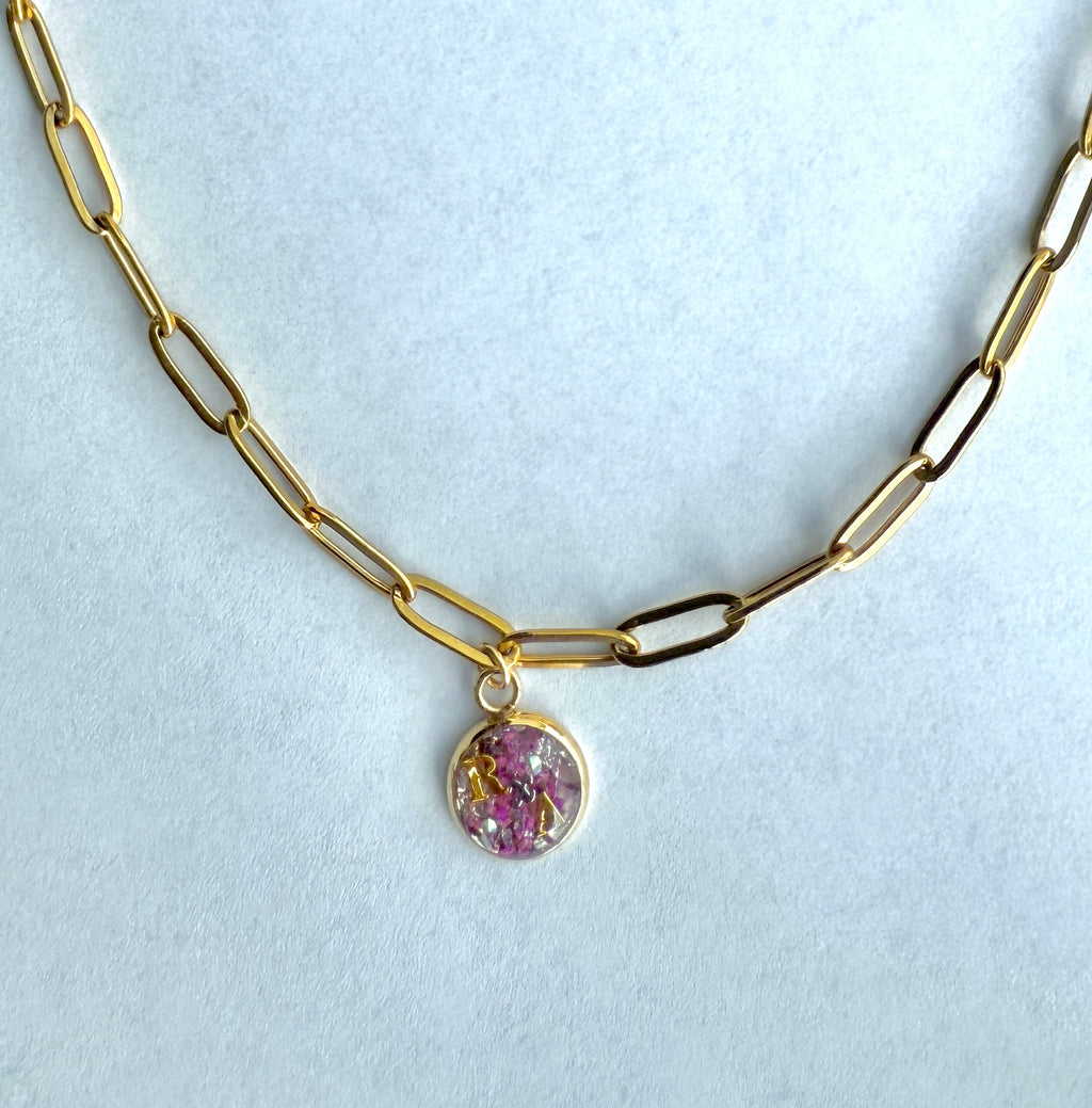 Bubble Necklaces - Fully Customized - Stainless Steel- Single Letters