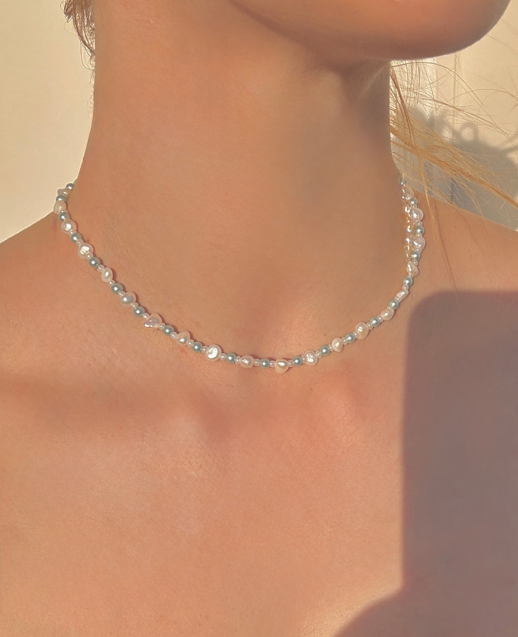 Ocean Views + Poupée Serenity Bow Necklace