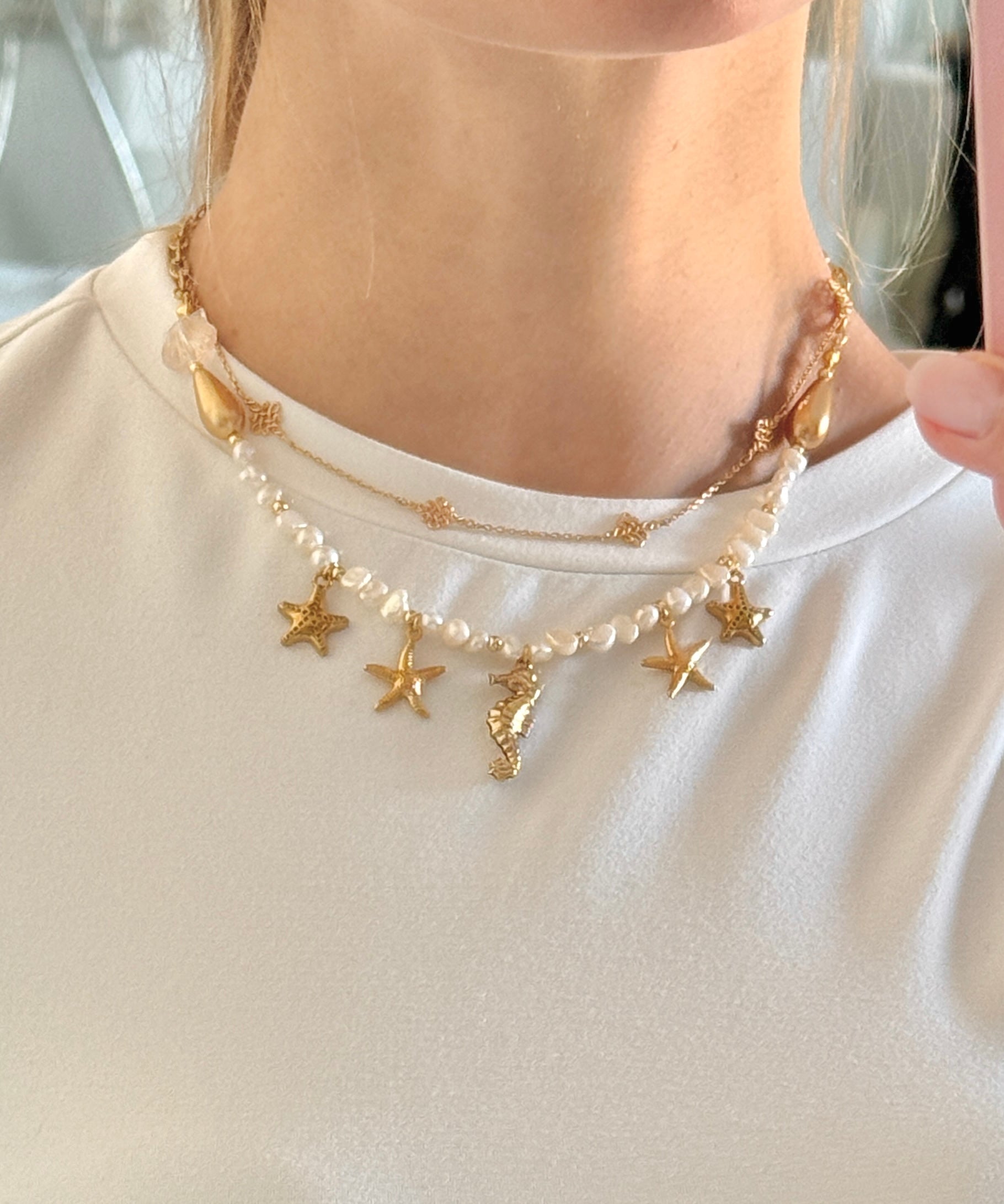 Shelly Charmed Necklace