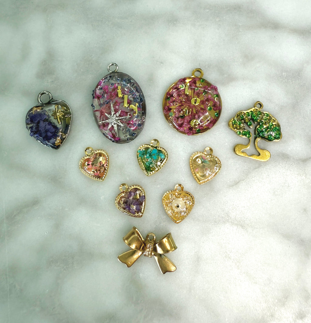 Bubble Necklaces - Fully Customized - Stainless Steel- Single Letters